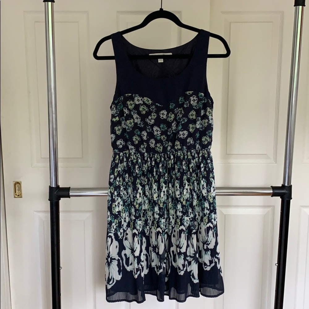 Lauren Conrad spring pleated dress